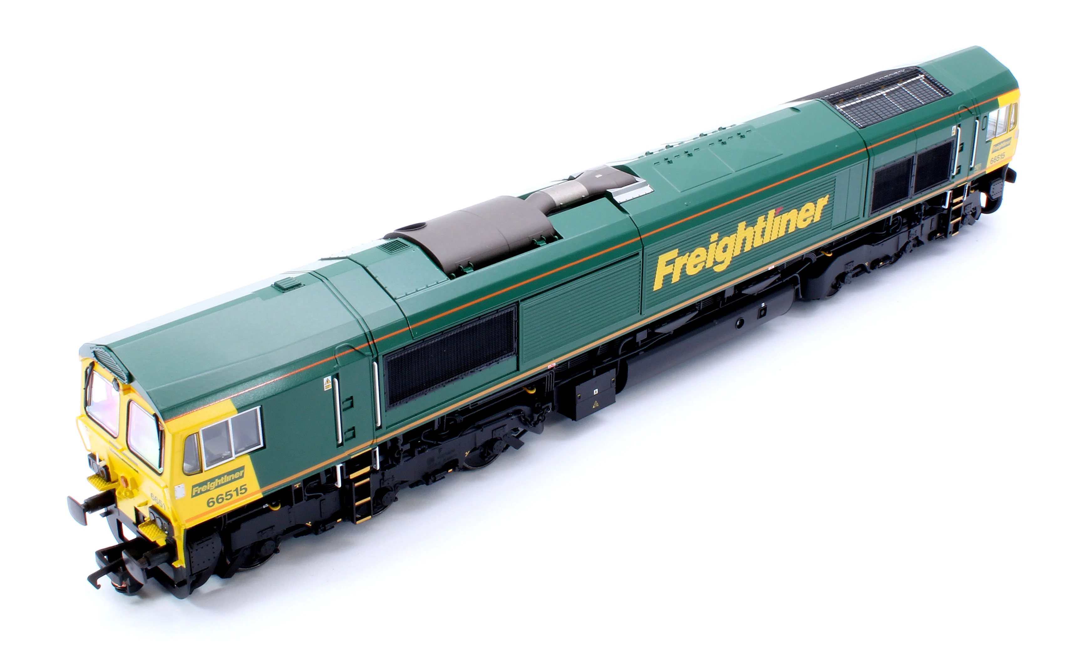 50-001 Class 66/5 66515 Freightliner Green Diesel Locomotive - Image 11