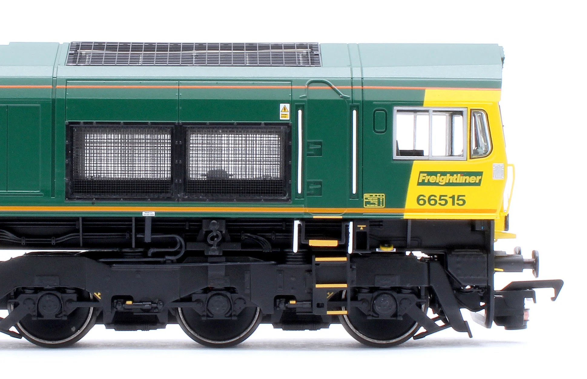 50-001 Class 66/5 66515 Freightliner Green Diesel Locomotive - Image 8