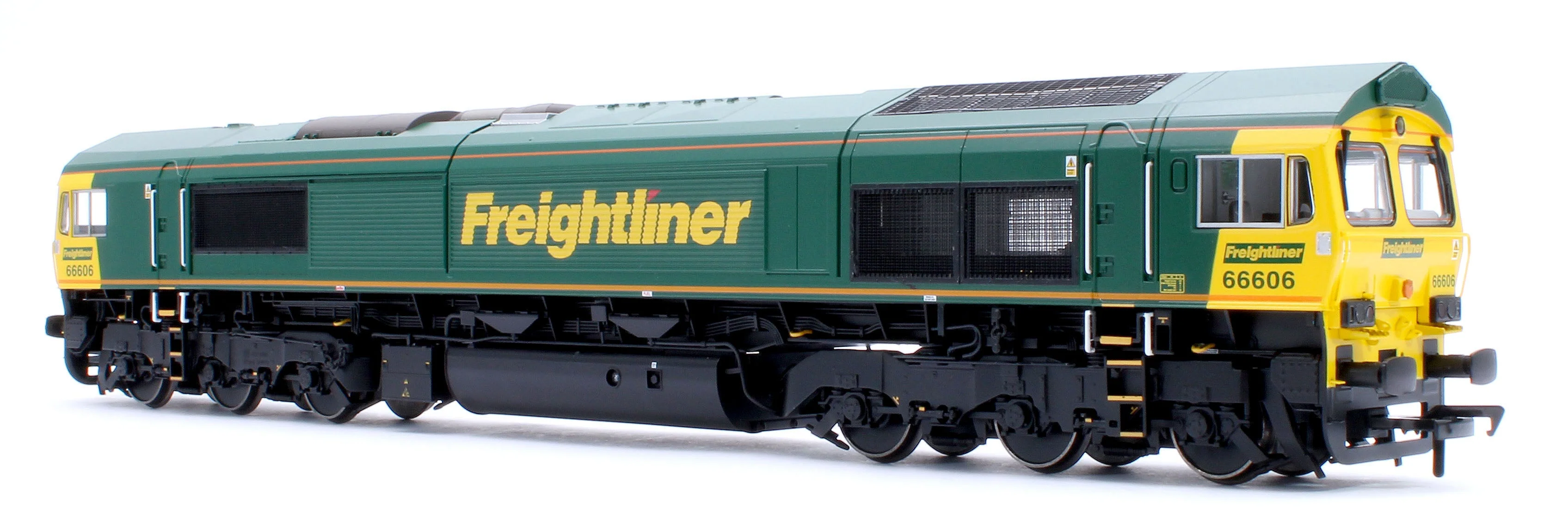 Pre-Owned 50-002 Class 66/6 66606 Freightliner Green Diesel Locomotive - DCC Sound - Image 3
