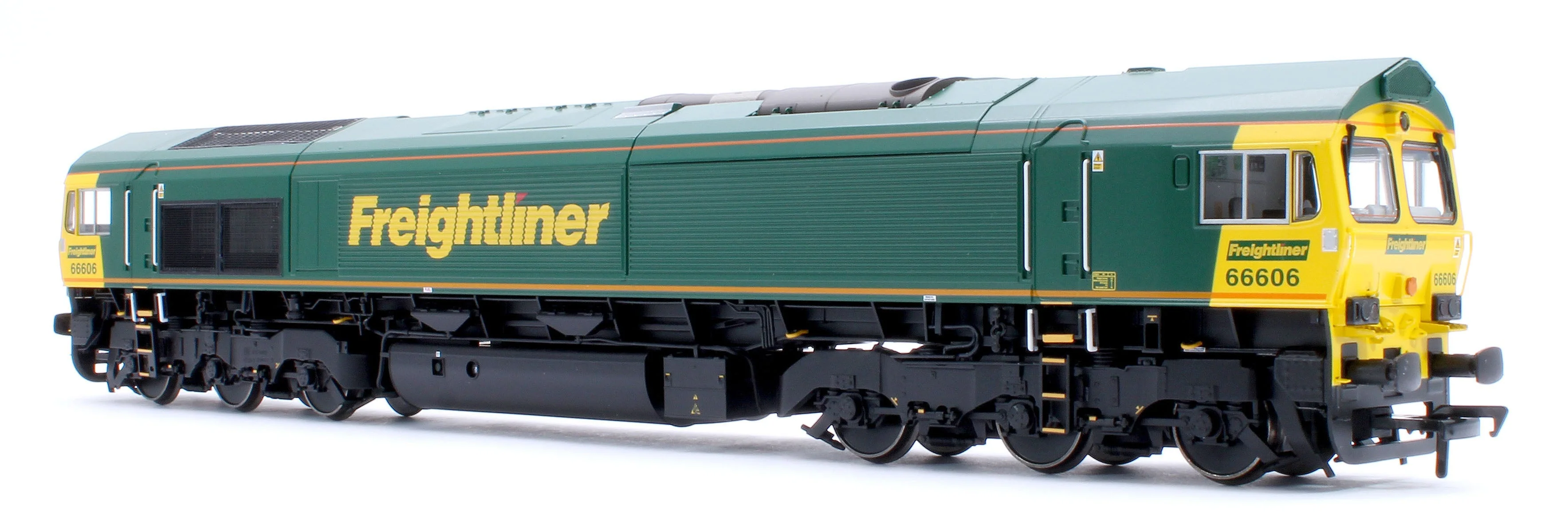 Pre-Owned 50-002 Class 66/6 66606 Freightliner Green Diesel Locomotive - DCC Sound - Image 5