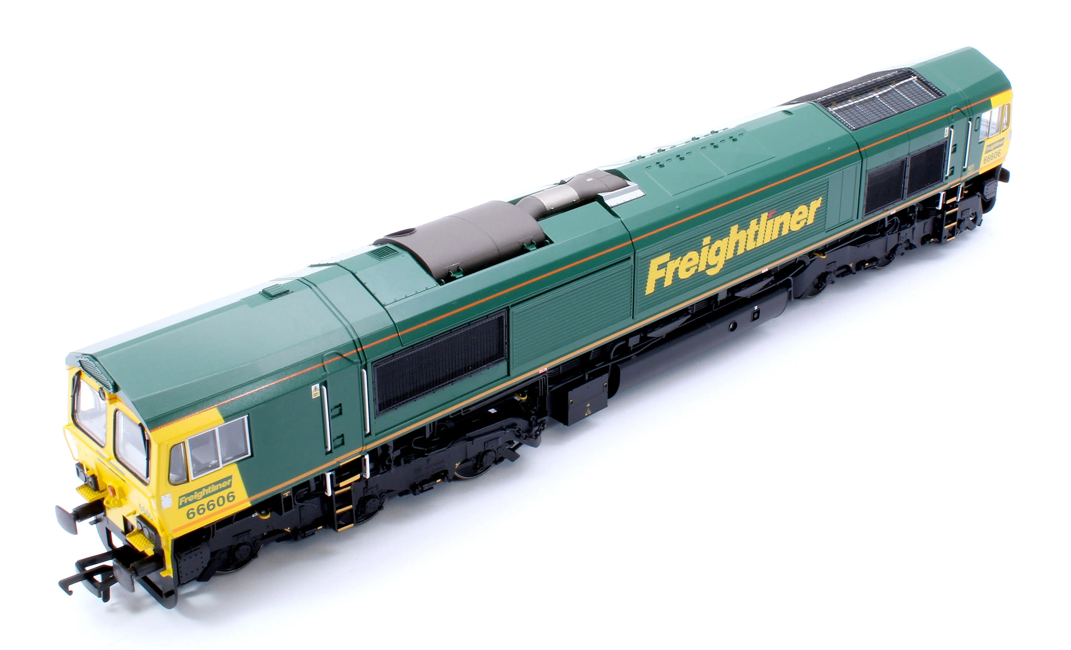50-002SFX Class 66/6 66606 Freightliner Green Diesel Locomotive - Deluxe DCC Sound - Image 11