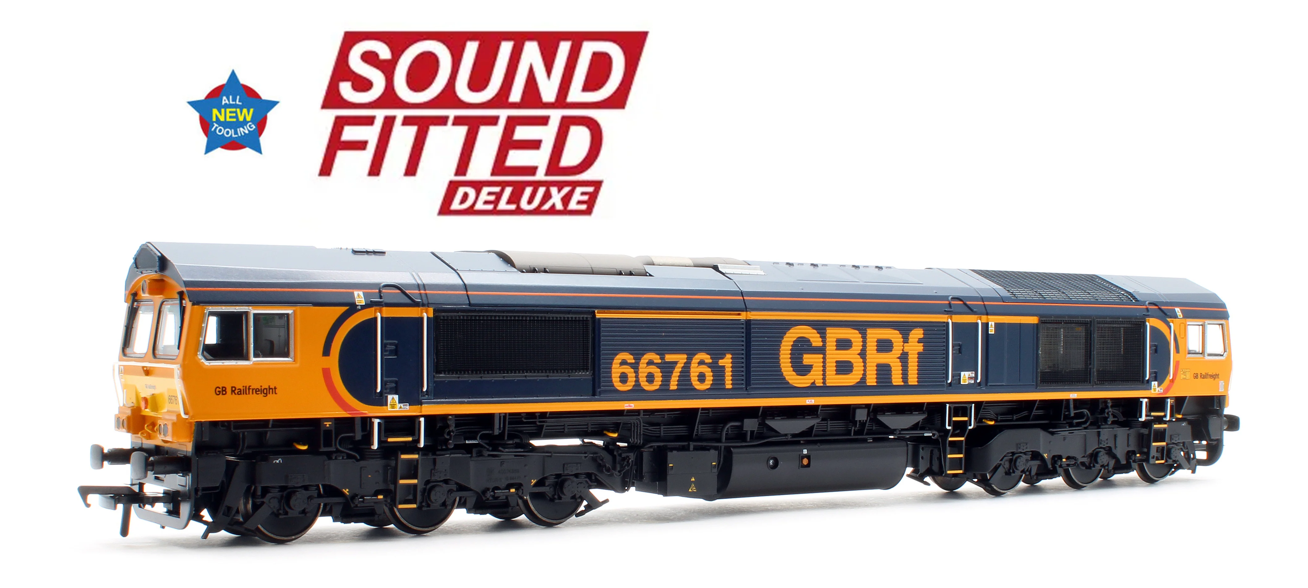 50-003SFX Class 66/7 66761 'Wensleydale Railway Association' GBRf Europorte Diesel Locomotive - Deluxe DCC Sound
