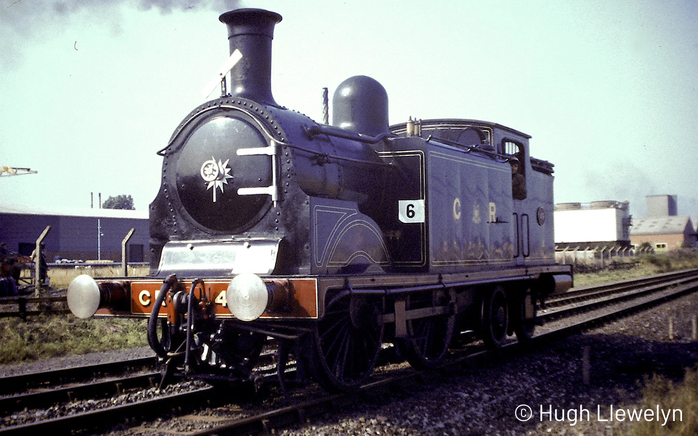 50-172ZSF Class 439 Caledonian 0-4-4T 419 CR Lined Dark Blue (1975 Cavalcade Condition) Steam Locomotive - DCC Sound