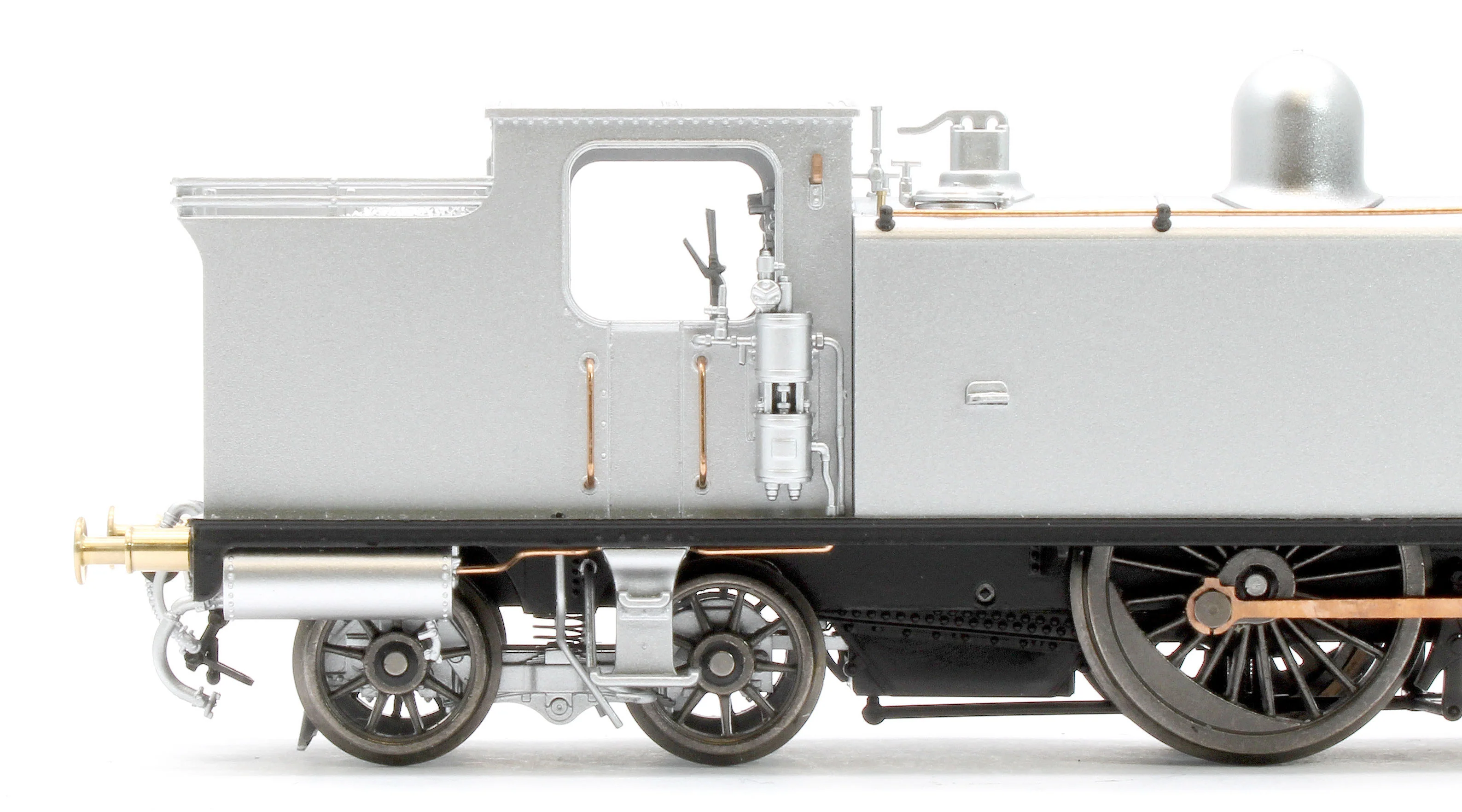 50-174ZSF Class 439 Caledonian 0-4-4T 15216 LMS Lined Black Steam Locomotive - DCC Sound - Image 11