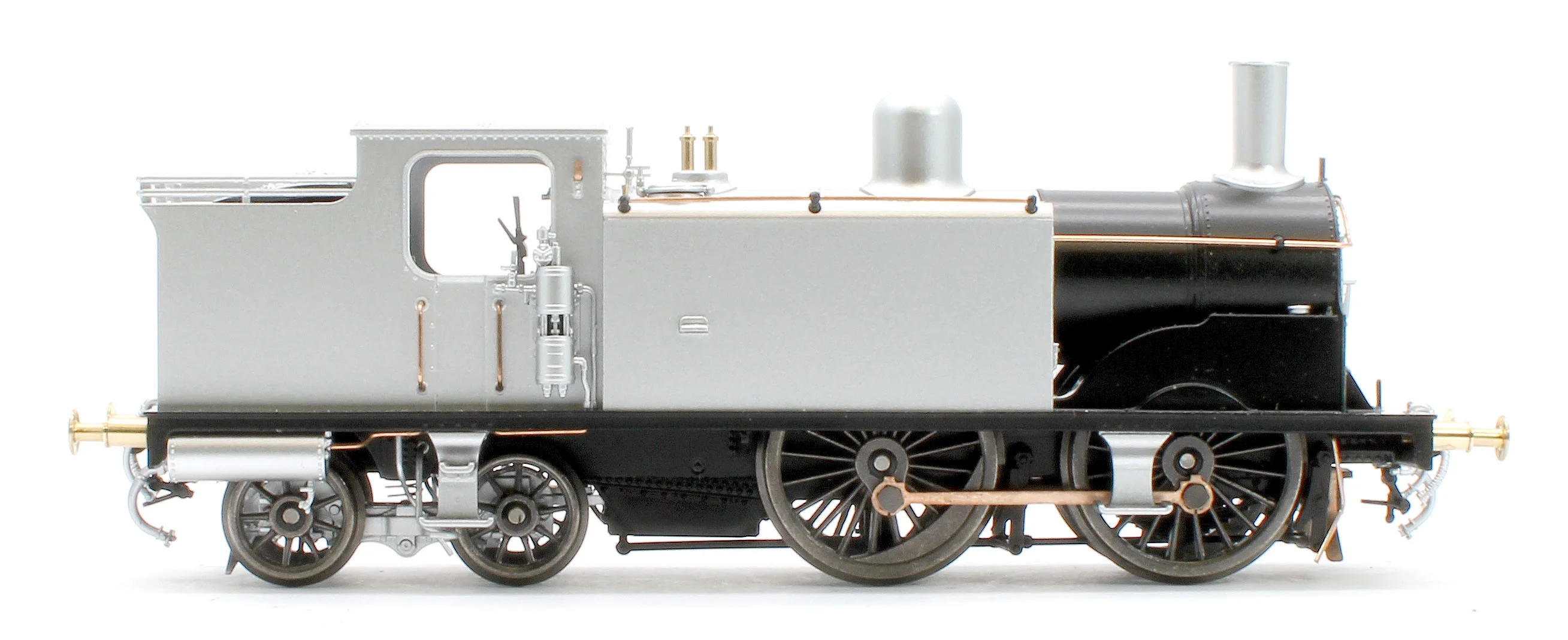 50-176Z Class 439 Caledonian 0-4-4T 55224 BR Lined Black Late Crest Steam Locomotive - Image 5