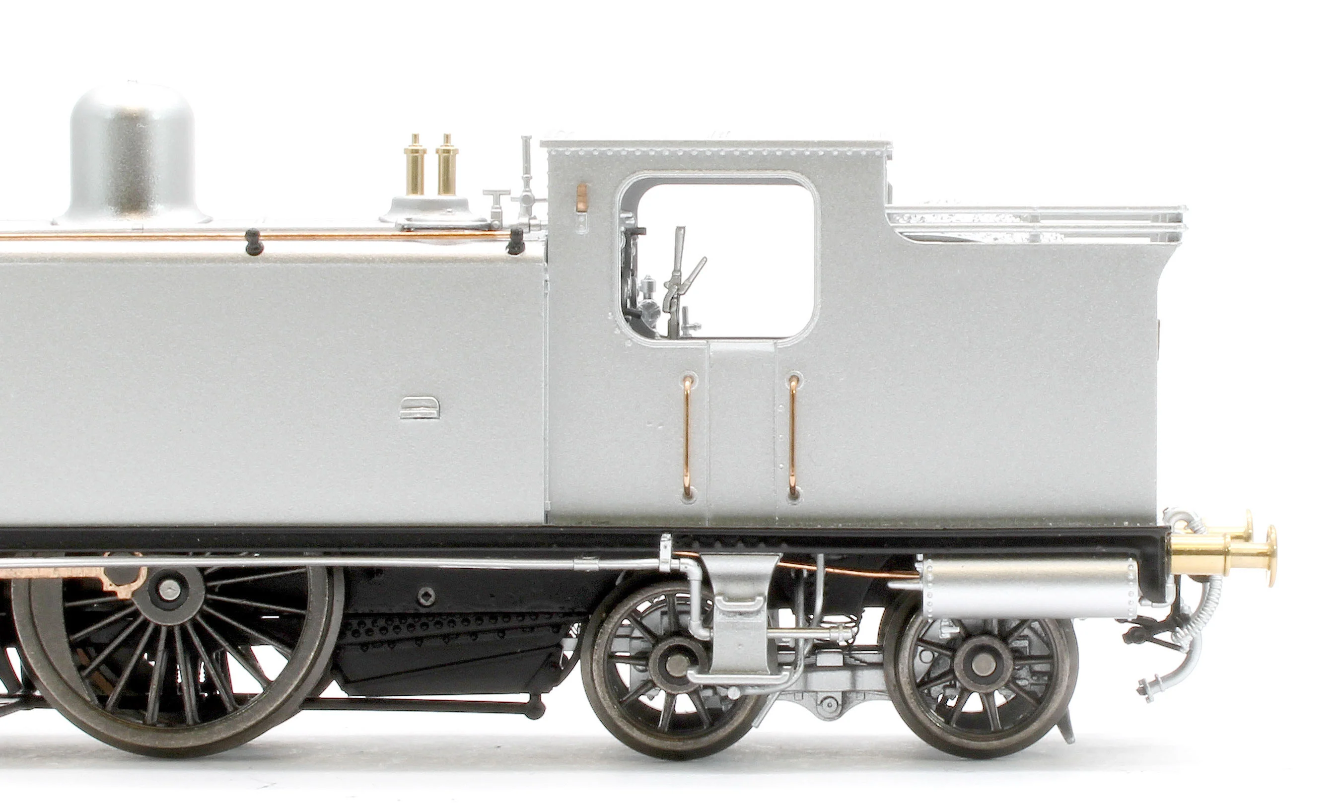 50-176ZSFX Class 439 Caledonian 0-4-4T 55224 BR Lined Black Late Crest Steam Locomotive - DCC Sound Deluxe - Image 10