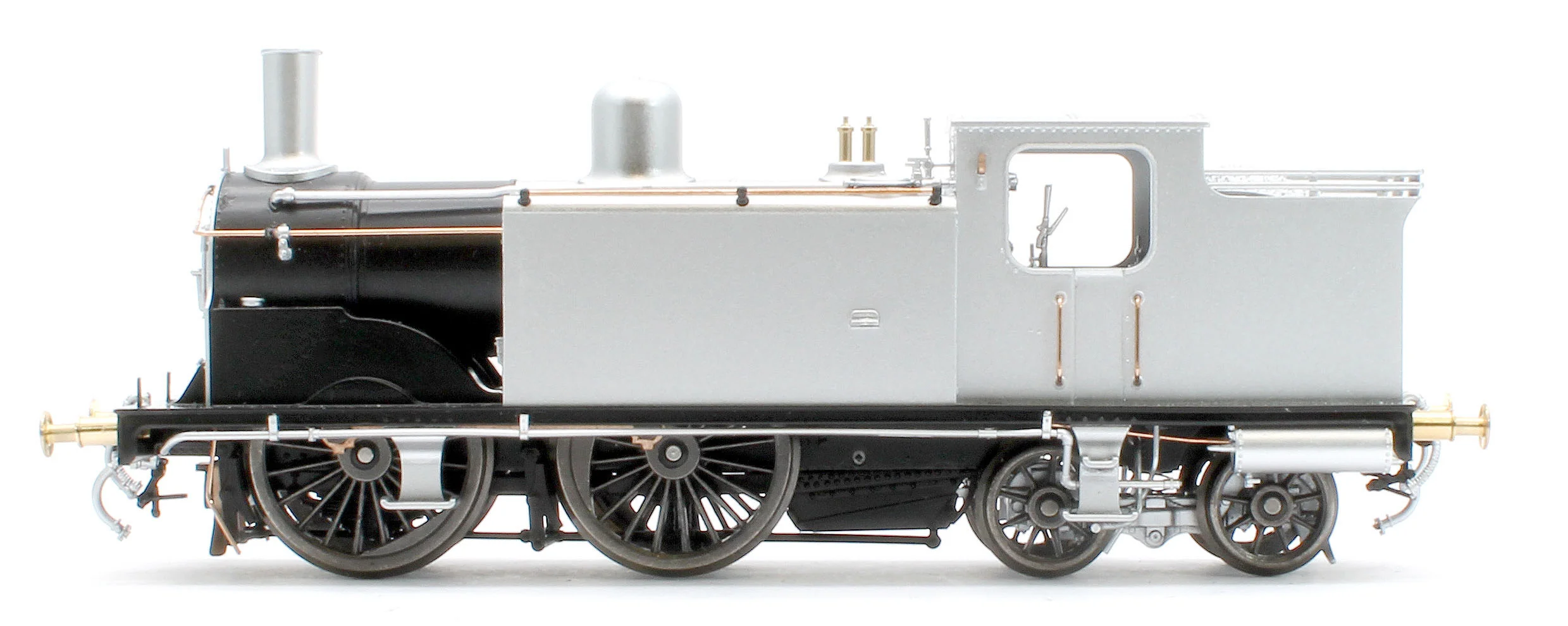 50-176ZSFX Class 439 Caledonian 0-4-4T 55224 BR Lined Black Late Crest Steam Locomotive - DCC Sound Deluxe - Image 2
