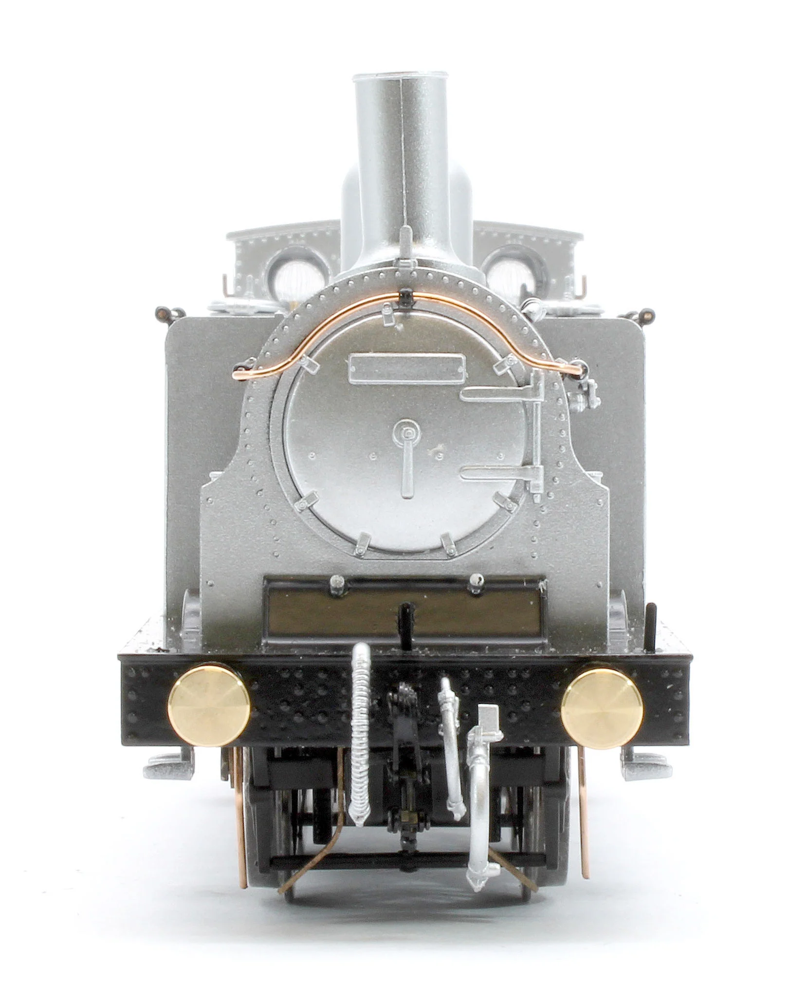 50-176ZSFX Class 439 Caledonian 0-4-4T 55224 BR Lined Black Late Crest Steam Locomotive - DCC Sound Deluxe - Image 7