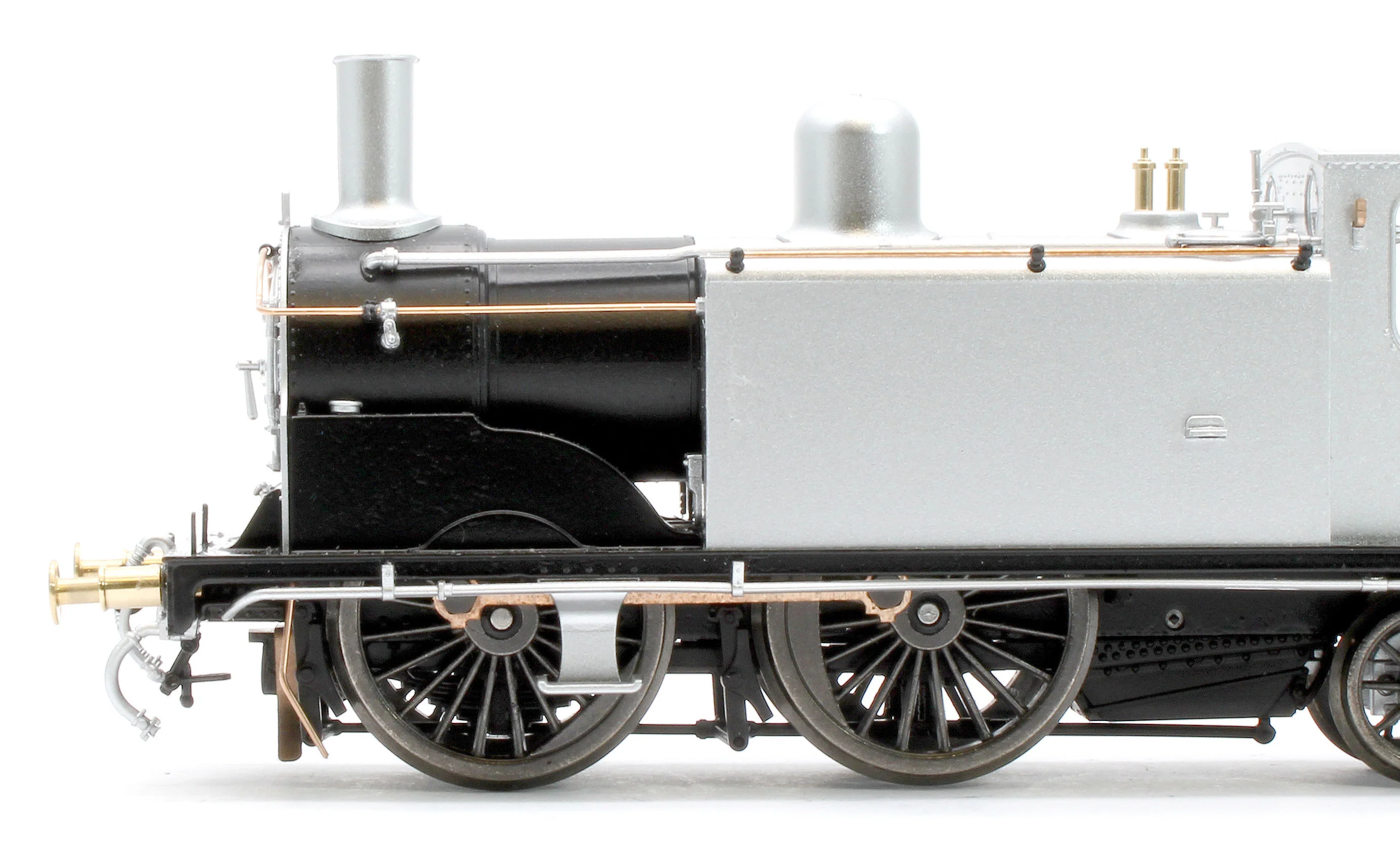 50-176ZSFX Class 439 Caledonian 0-4-4T 55224 BR Lined Black Late Crest Steam Locomotive - DCC Sound Deluxe - Image 9