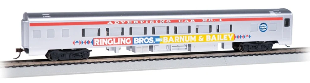 14215 Ringling Bros. and Barnum & Bailey 85' Smooth-Side Coach - Car No. 1