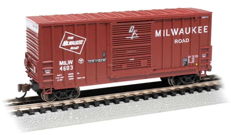 18255 Hi-Cube Box Car - Milwaukee Road #4603