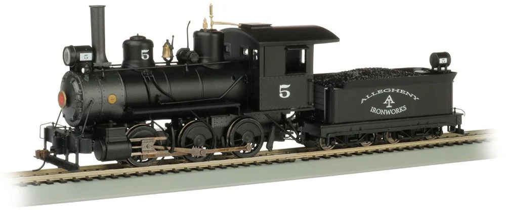 29402 0-6-0 - Allegheny Iron Works #5 Steam Locomotive - DCC Fitted