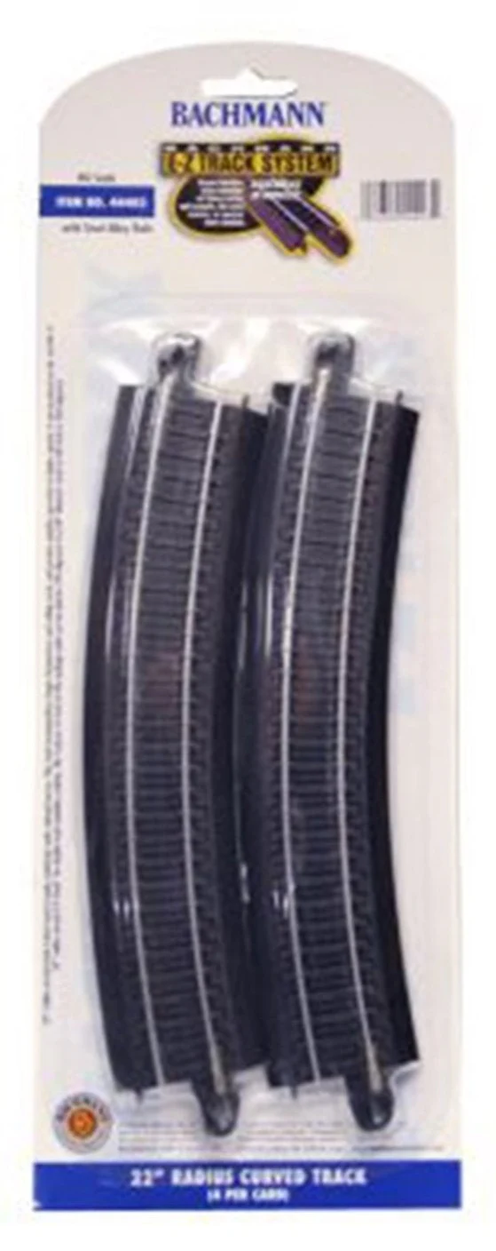 44403 22" Radius Curved Track (4/Card)