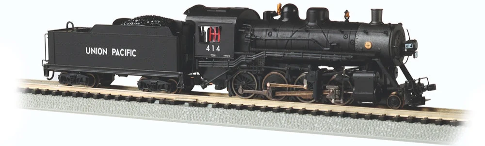 51356 Baldwin 2-8-0 Consolidation - Union Pacific #414 Steam Locomotive - DCC Sound