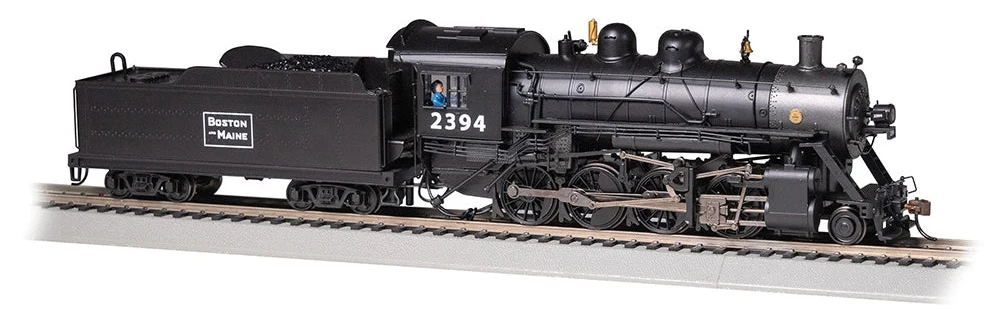 57907 Baldwin 2-8-0 - Boston & Maine #2394 Steam Locomotive - DCC Sound