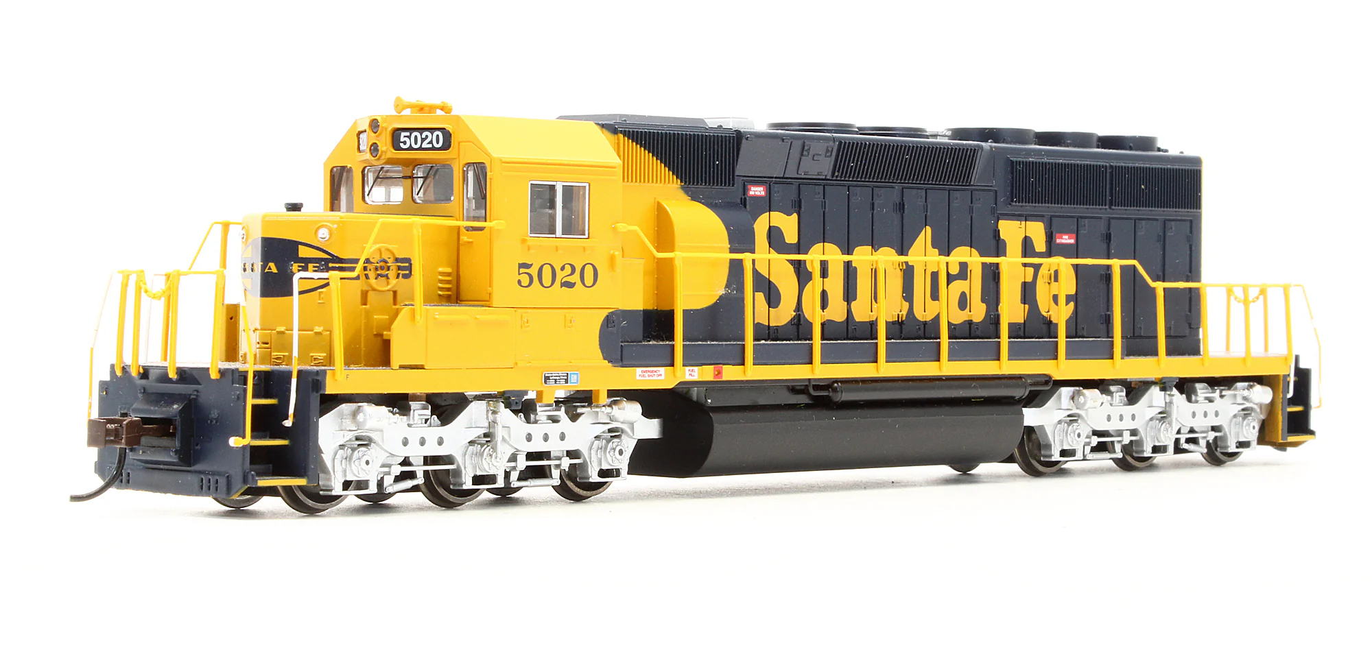 60913 Pre-Owned EMD SD40-2 Diesel Locomotive Santa Fe - Road #5020 - DCC Fitted