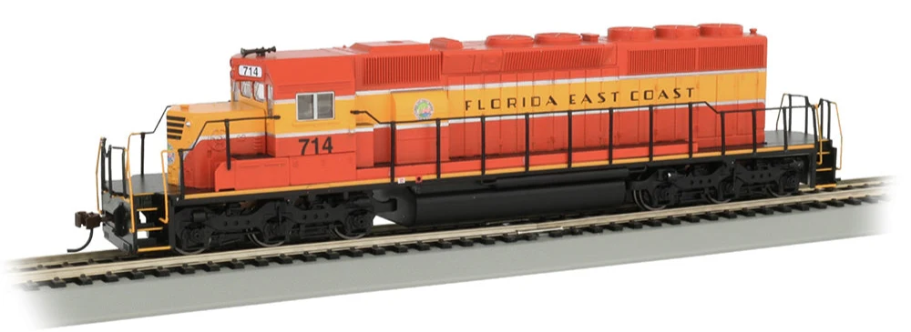 60918 EMD SD40-2 - Florida East Coast #714 Diesel Locomotive - DCC Fitted
