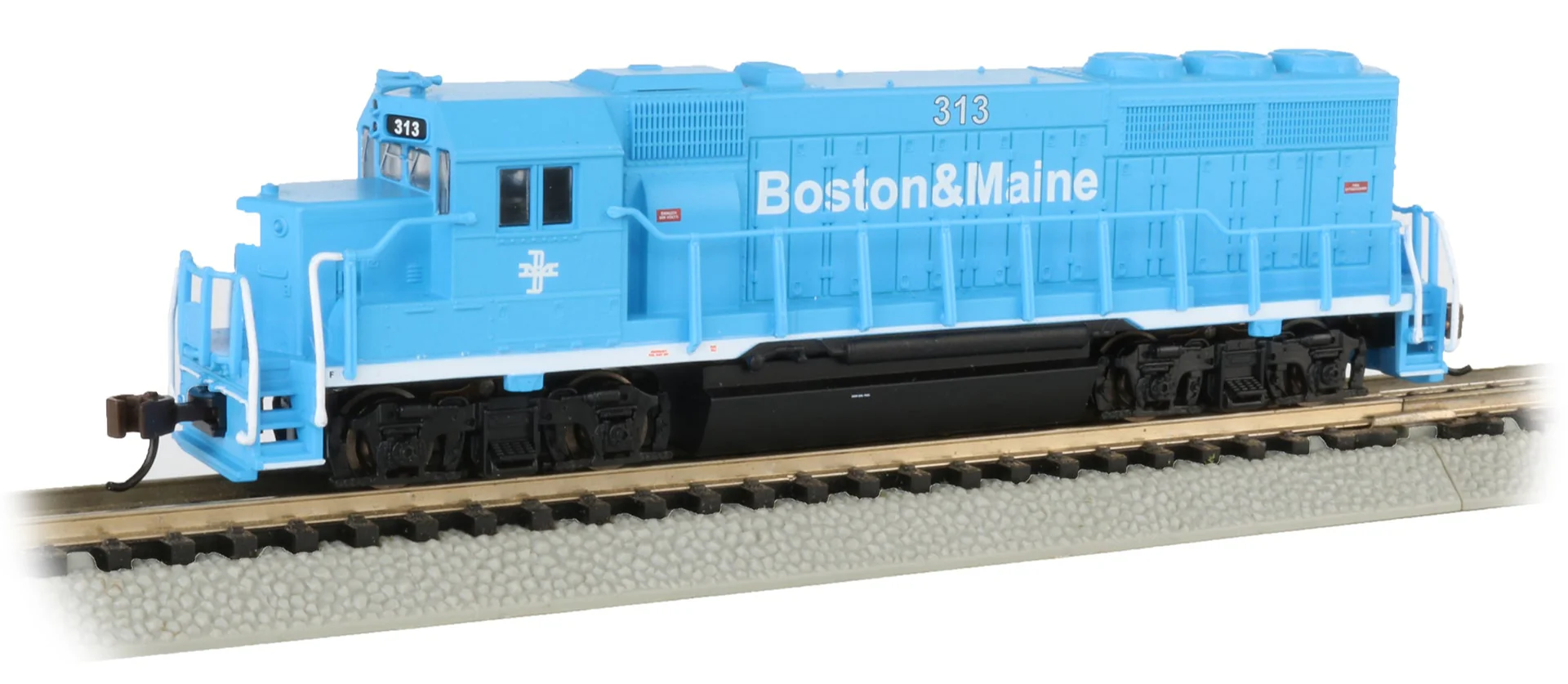 63564 EMD GP40 - Boston & Maine #313 (Without Dynamic Brakes) Diesel Locomotive