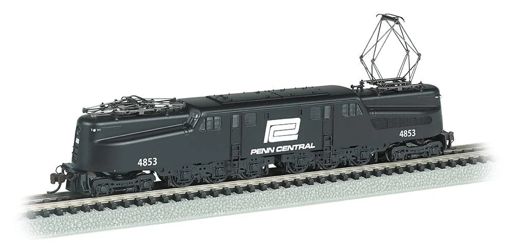65355 GG-1 - Penn Central #4853 - Black w/White Lettering Electric Locomotive