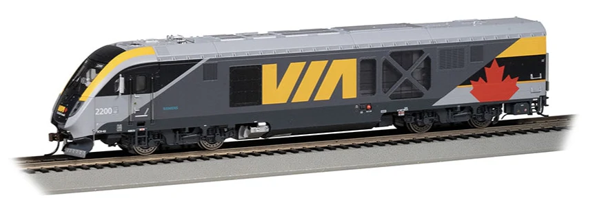 69001 CHARGER SC-42 - VIA Rail Canada #2200 Diesel Locomotive - DCC Sound
