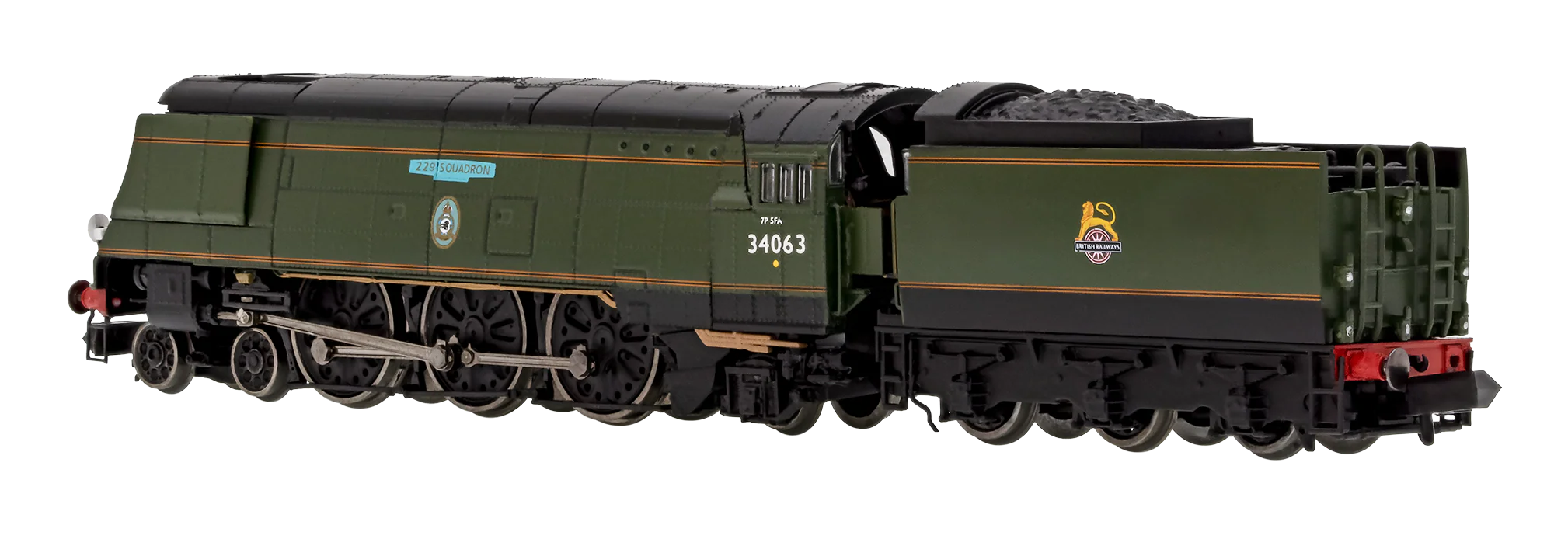2S-034-003S Battle of Britain ‘229 Squadron’ 34063 BR Green Early Crest - DCC Sound Fitted - Image 3