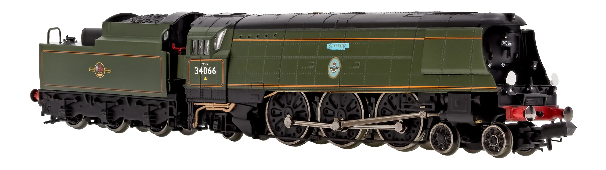 2S-034-002S Battle of Britain ‘Spitfire’ 34066 BR Green Late Crest - DCC Sound Fitted