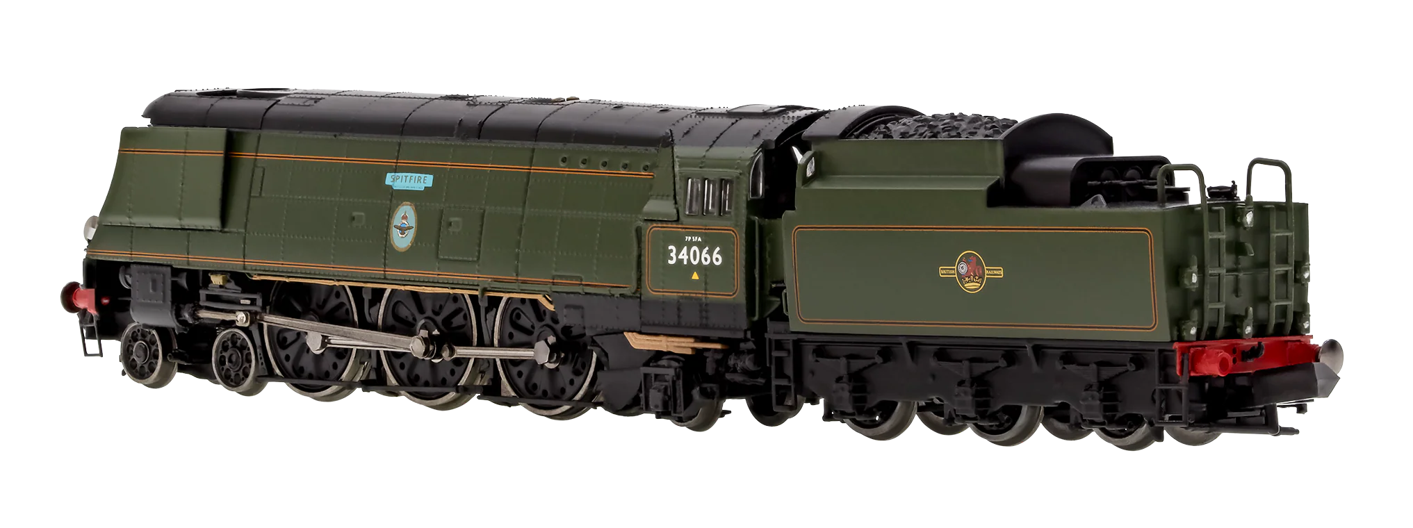2S-034-002S Battle of Britain ‘Spitfire’ 34066 BR Green Late Crest - DCC Sound Fitted - Image 3