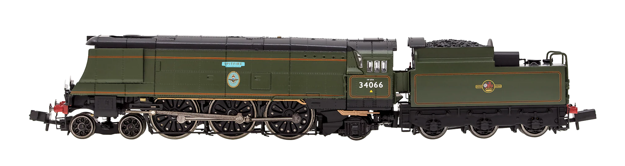 2S-034-002S Battle of Britain ‘Spitfire’ 34066 BR Green Late Crest - DCC Sound Fitted - Image 4