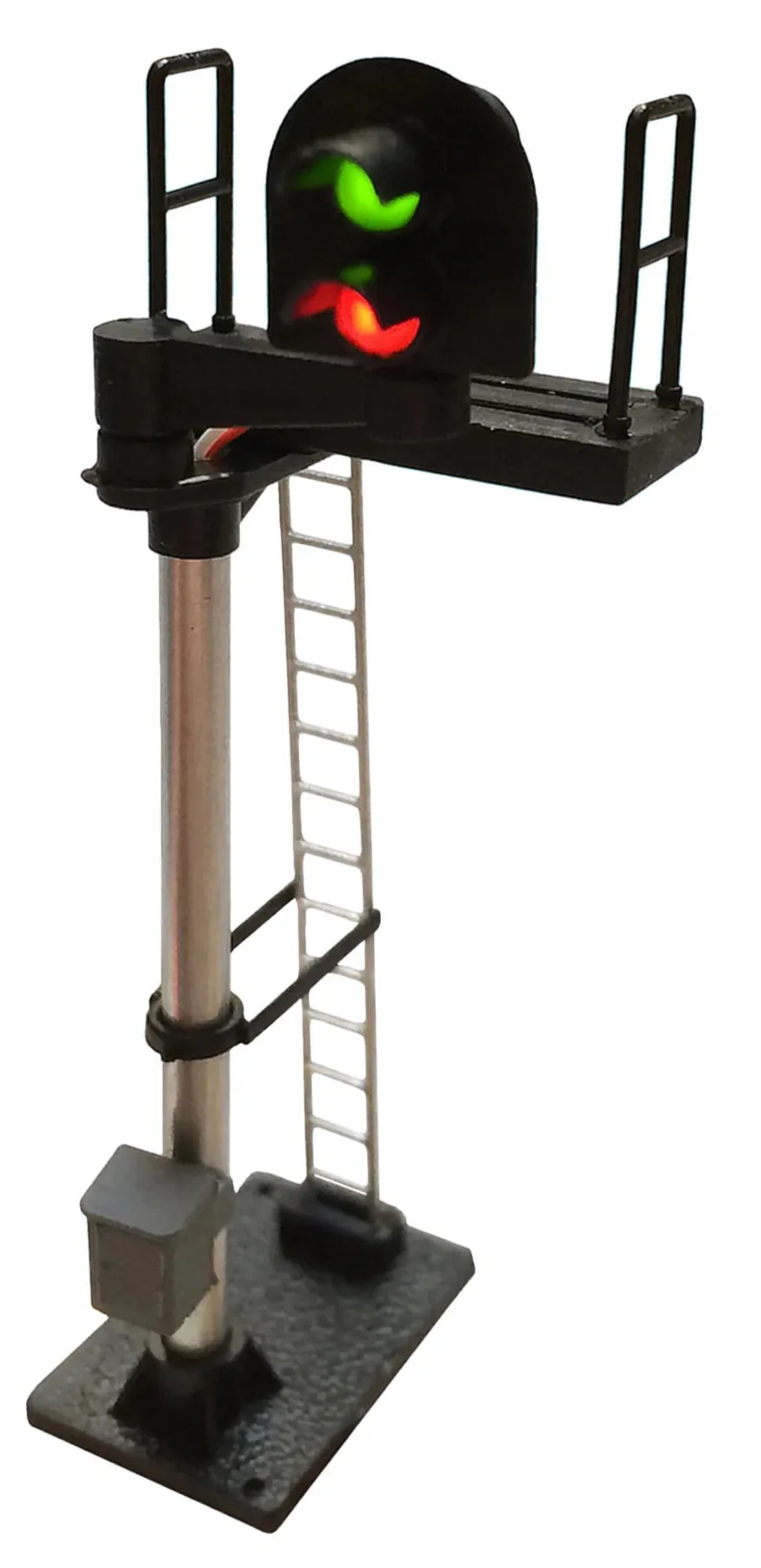 B245R 2 Aspect (R/G) Standard Right Offset Round Head (Type 2) Signal