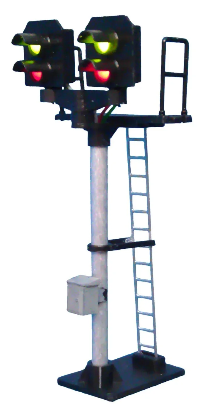 B462 2 Light Signal Red/Green T Junction Square Head