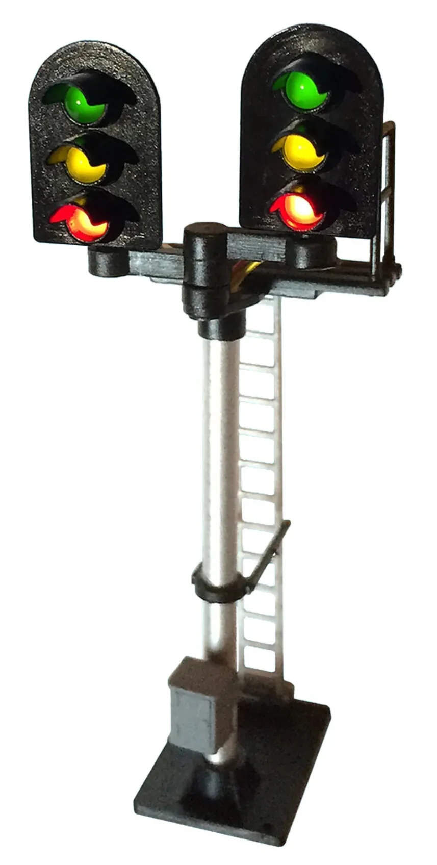 B574 3 Aspect (R/Y/G) Standard Stepped T Junction Round Head Signal