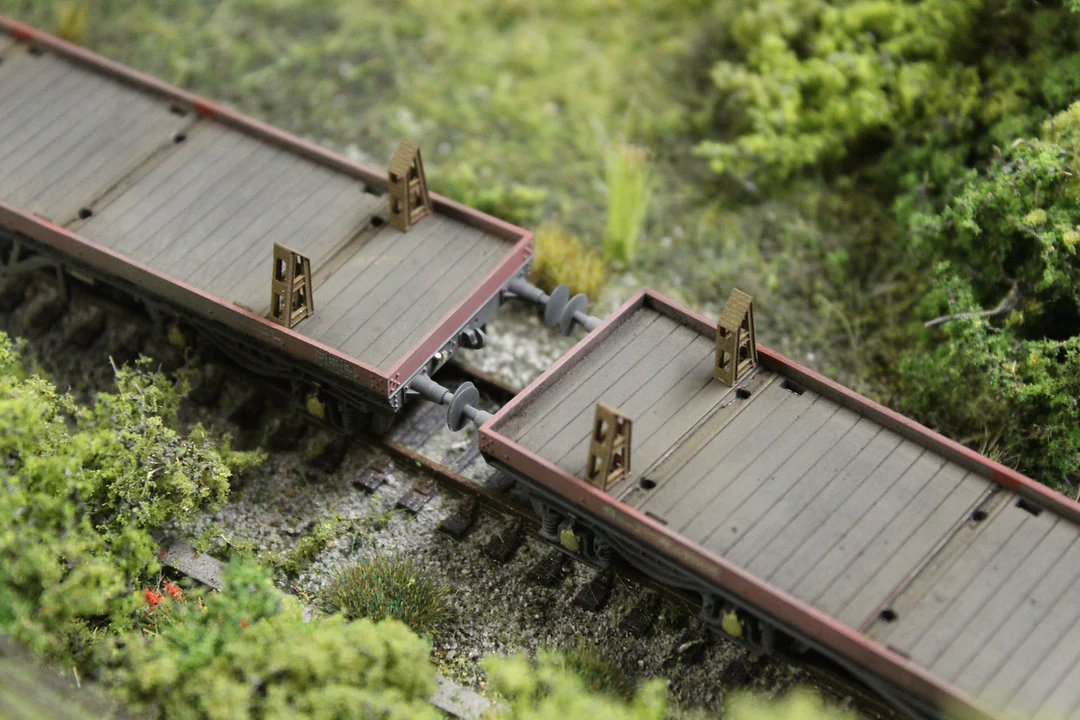 BSSBPBRN20 Billet Wagon Posts - Rusty Weathered - Pack of 20