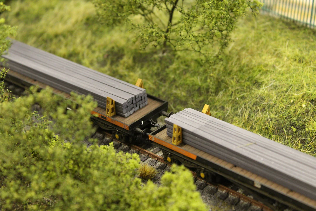 BSBPYW20 Billet Wagon Posts - Yellow Weathered - Pack of 20