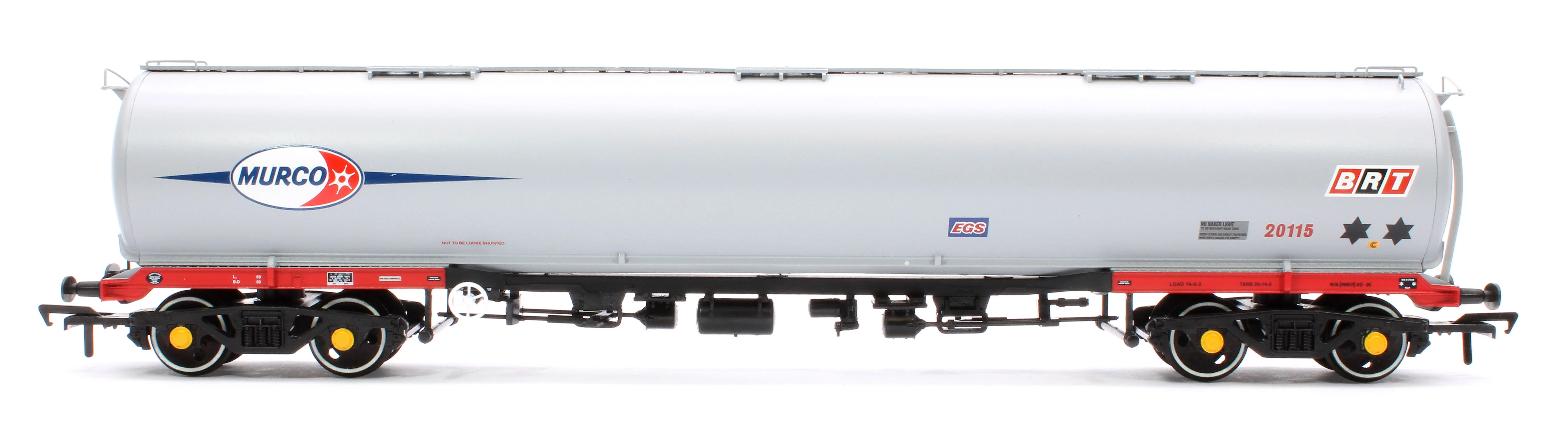 38-119 BR 102T TEA Bogie Tank Wagon 'Murco' Grey No. 20115 - Image 2
