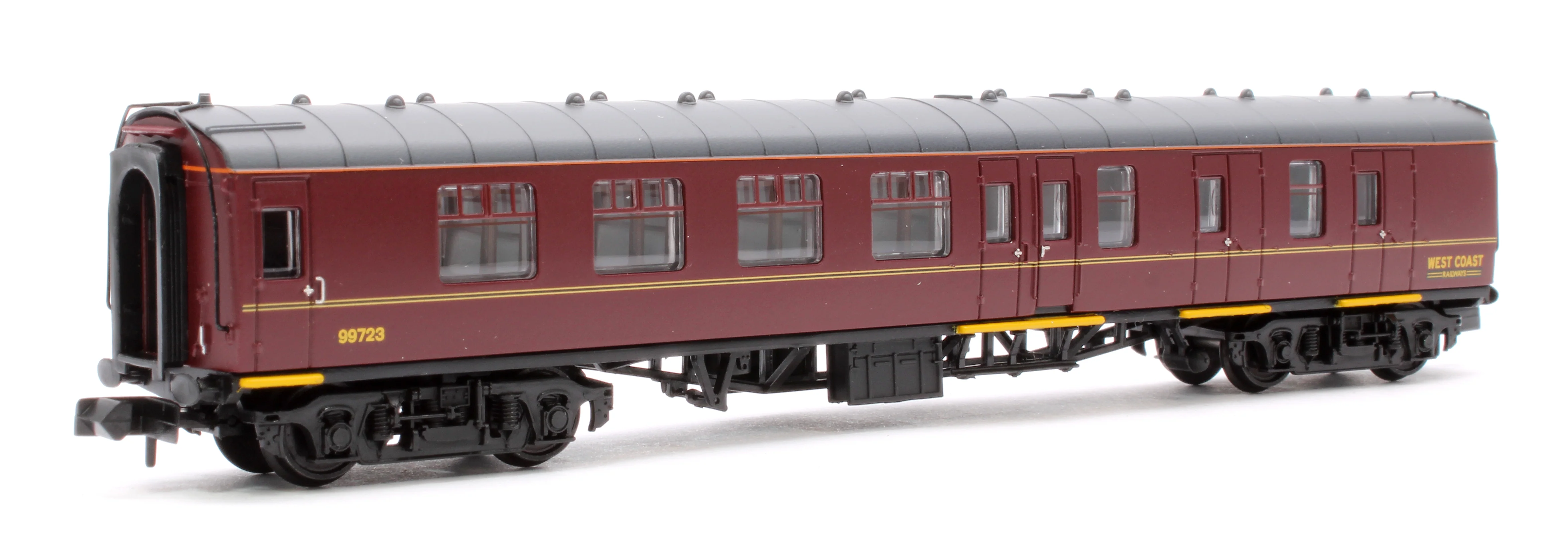 374-199 BR Mk1 BSK Brake Second Corridor WCRC Maroon No.99723 - Image 3