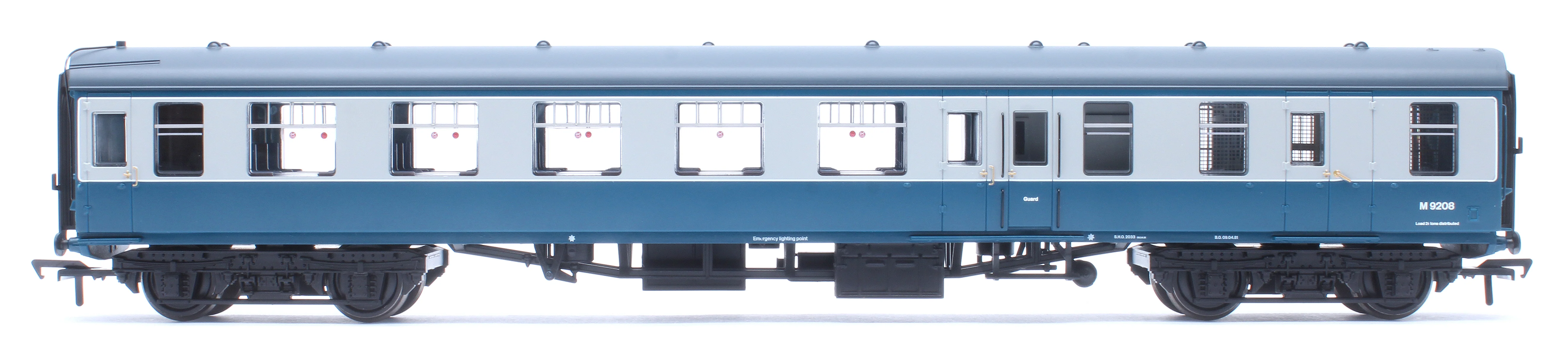 39-803 BR MK1 BSO Brake Second Open BR Blue & Grey No.M9208 - Image 2