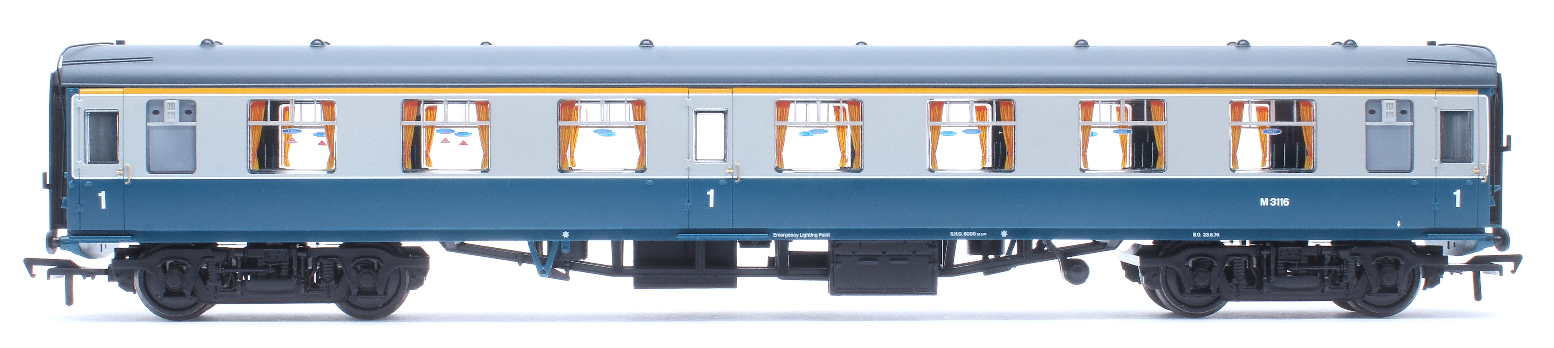 39-828 BR MK1 FO First Open BR Blue & Grey No.M3116 - Image 2