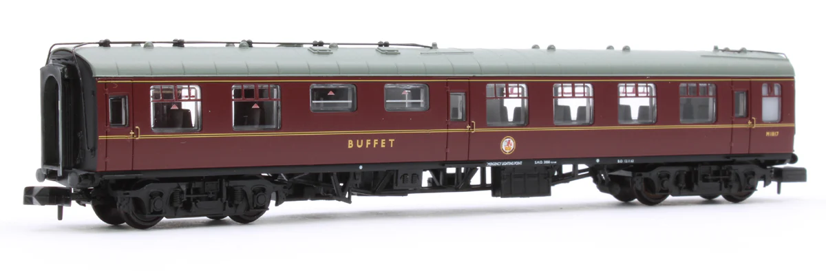 374-107C BR Mk1 RMB Restaurant Miniature Buffet BR Maroon M1817