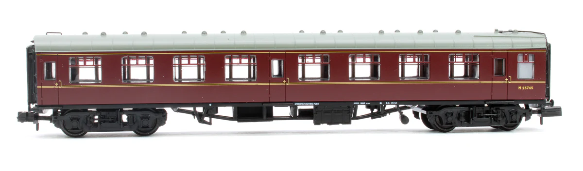 374-061E BR Mk1 SK Second Corridor BR Maroon No.M25745 - Image 2