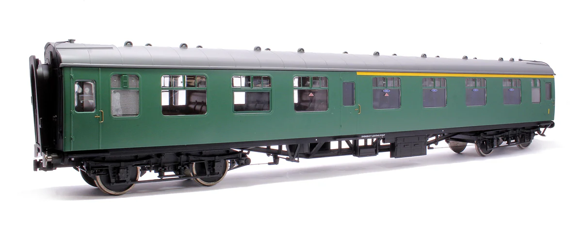 7P-001-801UD BR Mk1 SR Green CK Unnumbered with Window Beading - DCC Fitted