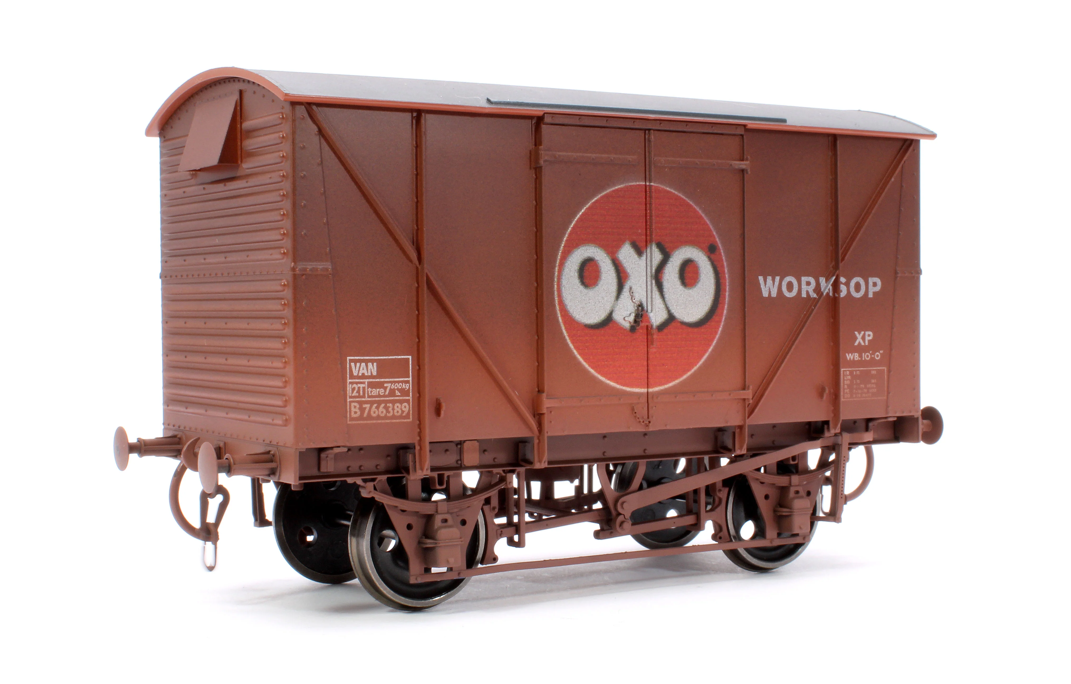 7F-056-030W BR Standard Plywood Van OXO No. 1 Weathered