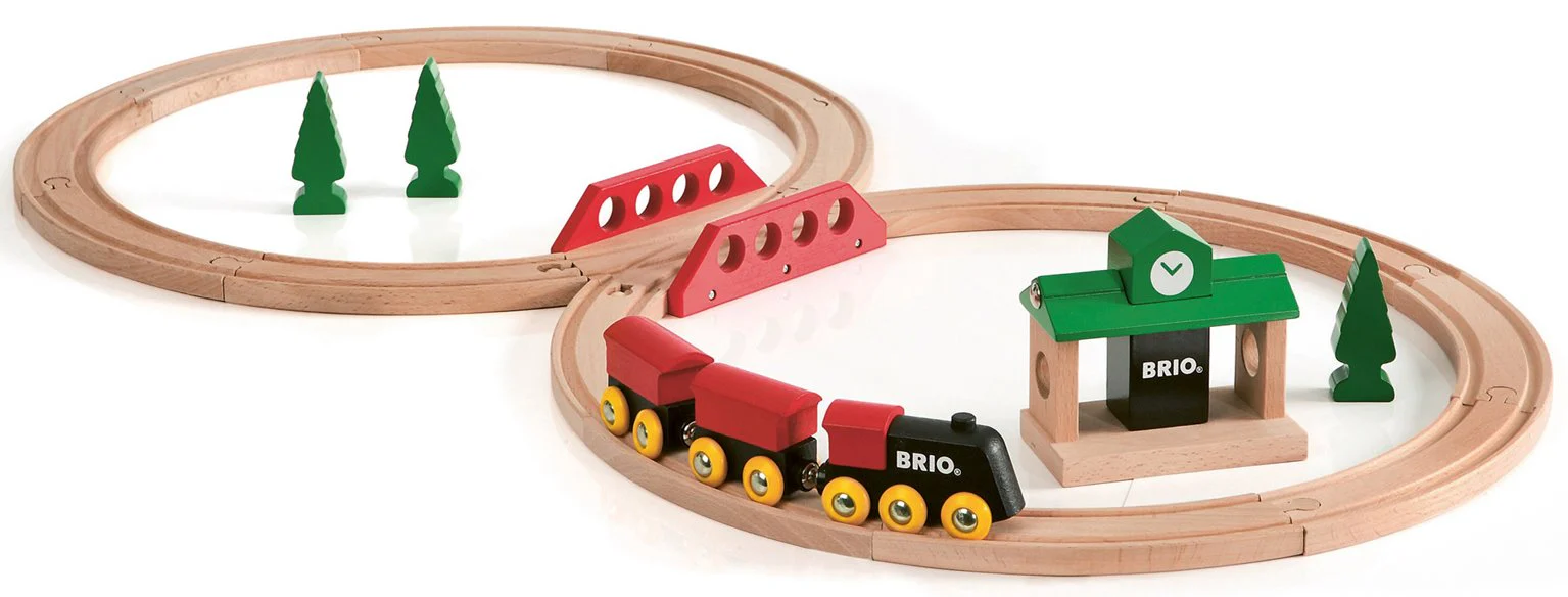 33028 BRIO Classic Railway - Figure 8 Set - Image 2