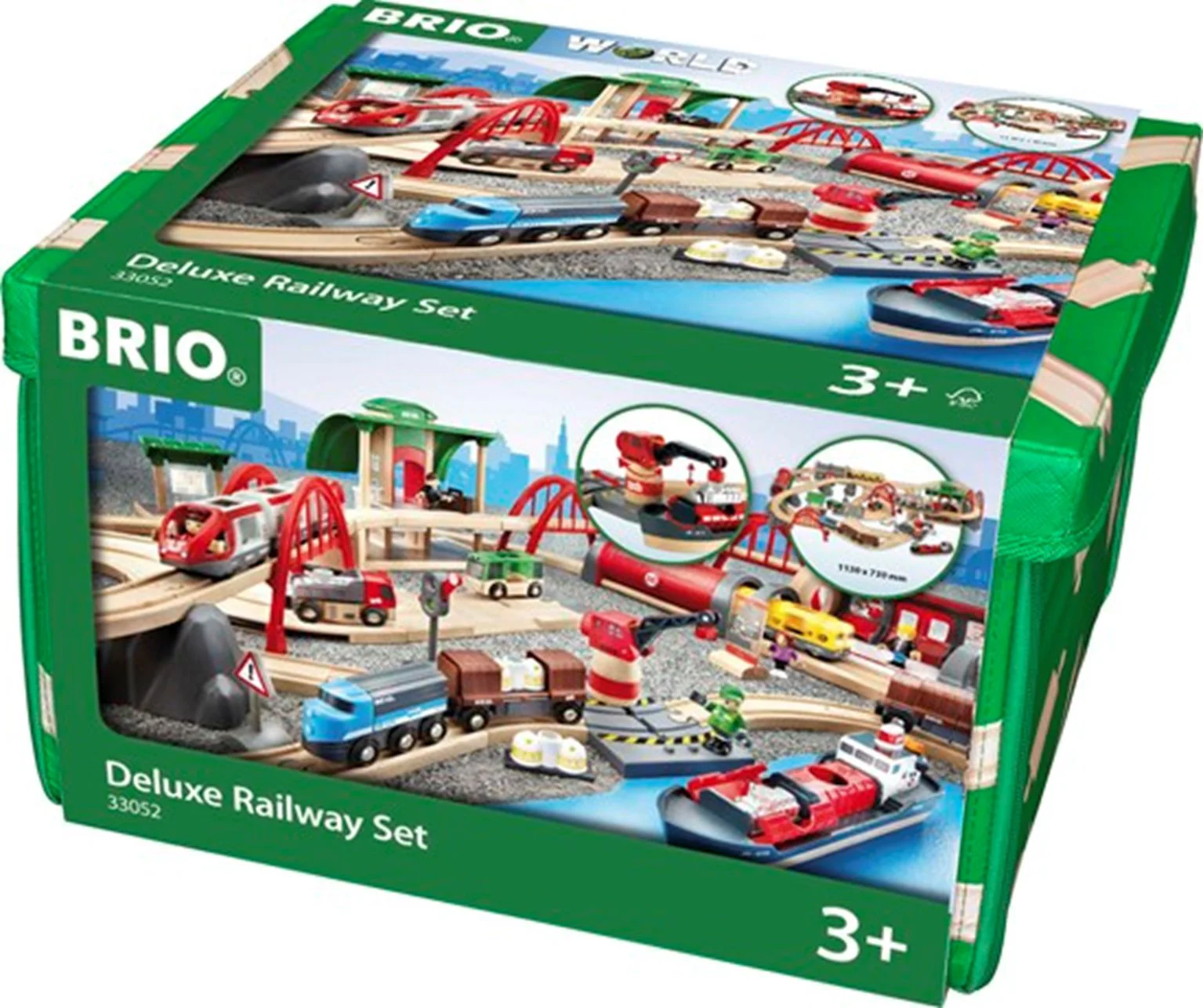 33052 BRIO WORLD - Deluxe Railway Set - Image 3