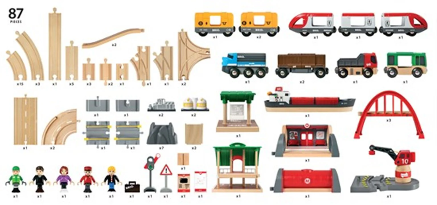 33052 BRIO WORLD - Deluxe Railway Set - Image 4