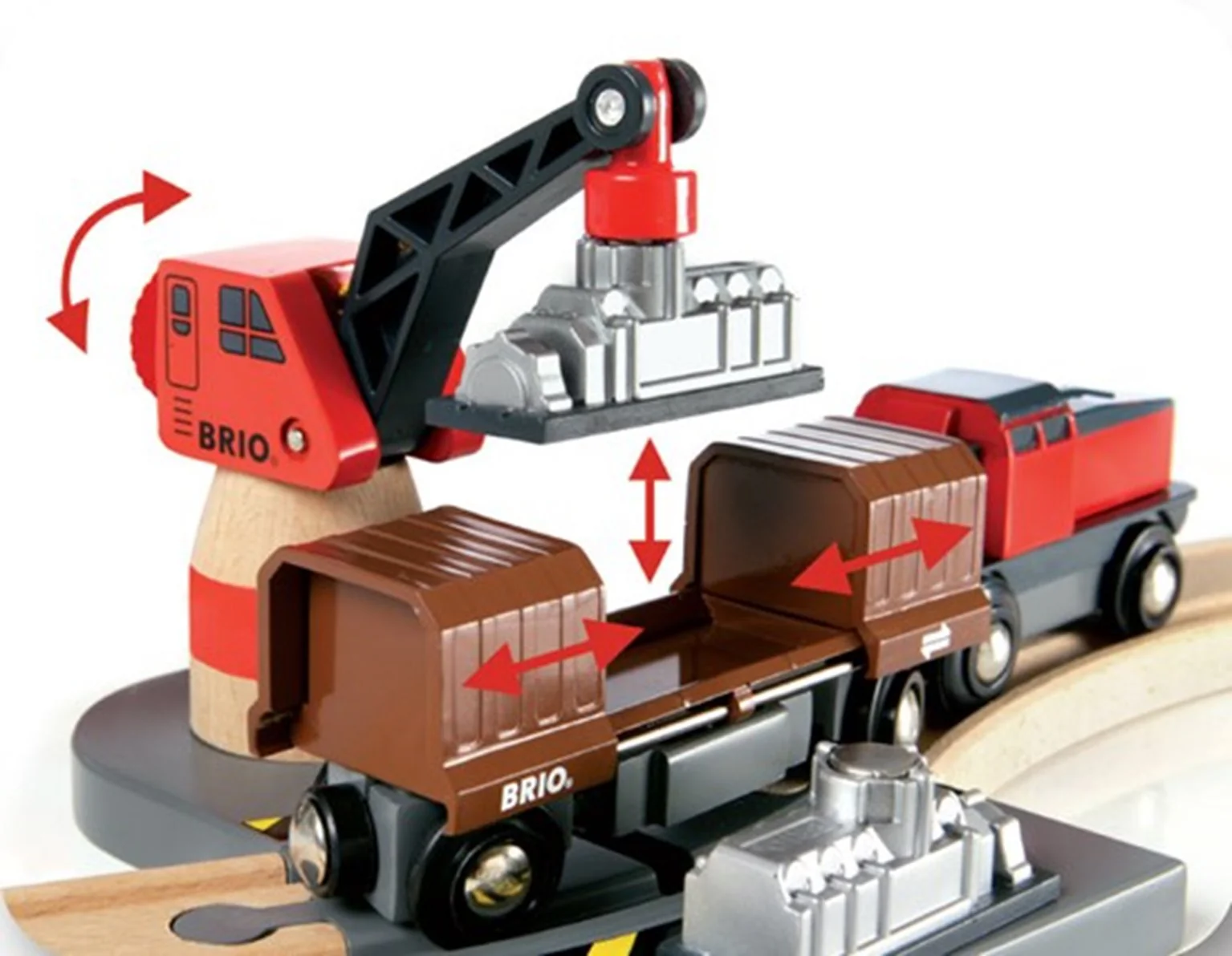 33052 BRIO WORLD - Deluxe Railway Set - Image 5