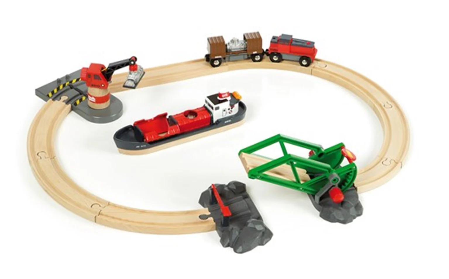 33061 BRIO WORLD - Cargo Harbour Set - Image 2