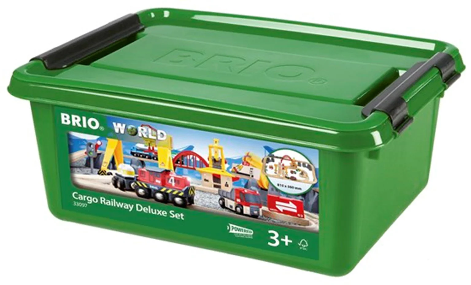 33097 BRIO WORLD - Cargo Railway Deluxe Set - Image 3