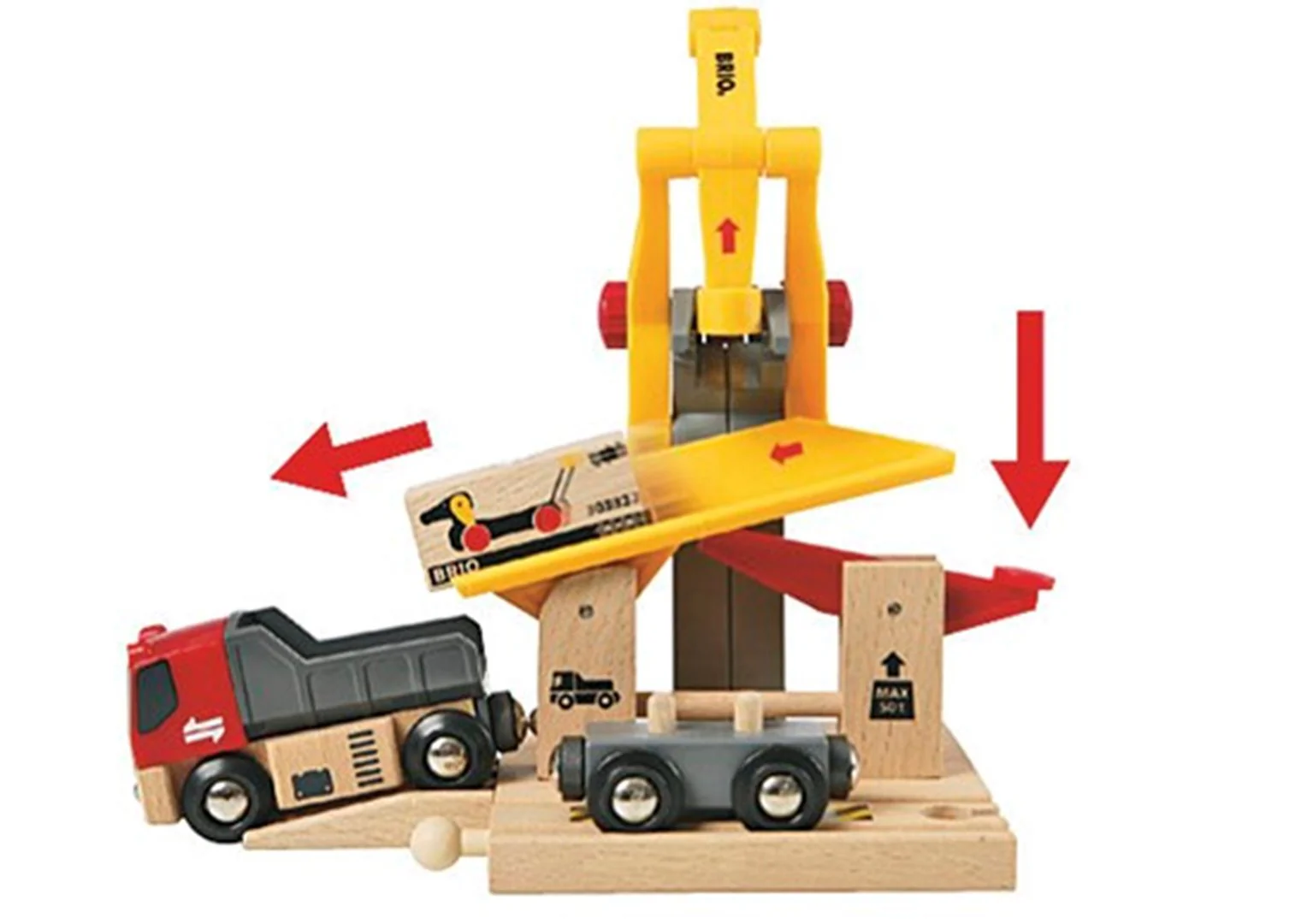 33097 BRIO WORLD - Cargo Railway Deluxe Set - Image 5