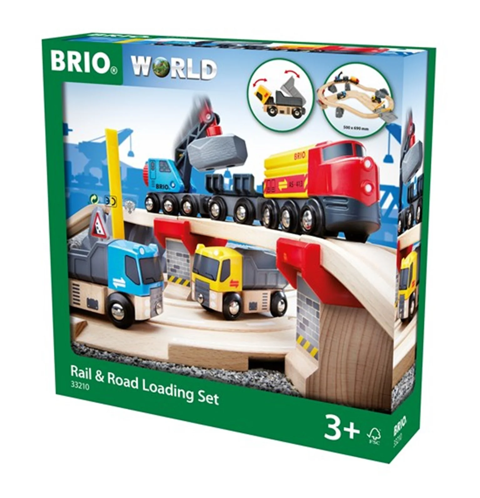 33210 BRIO WORLD - Rail & Road Loading Set - Image 3
