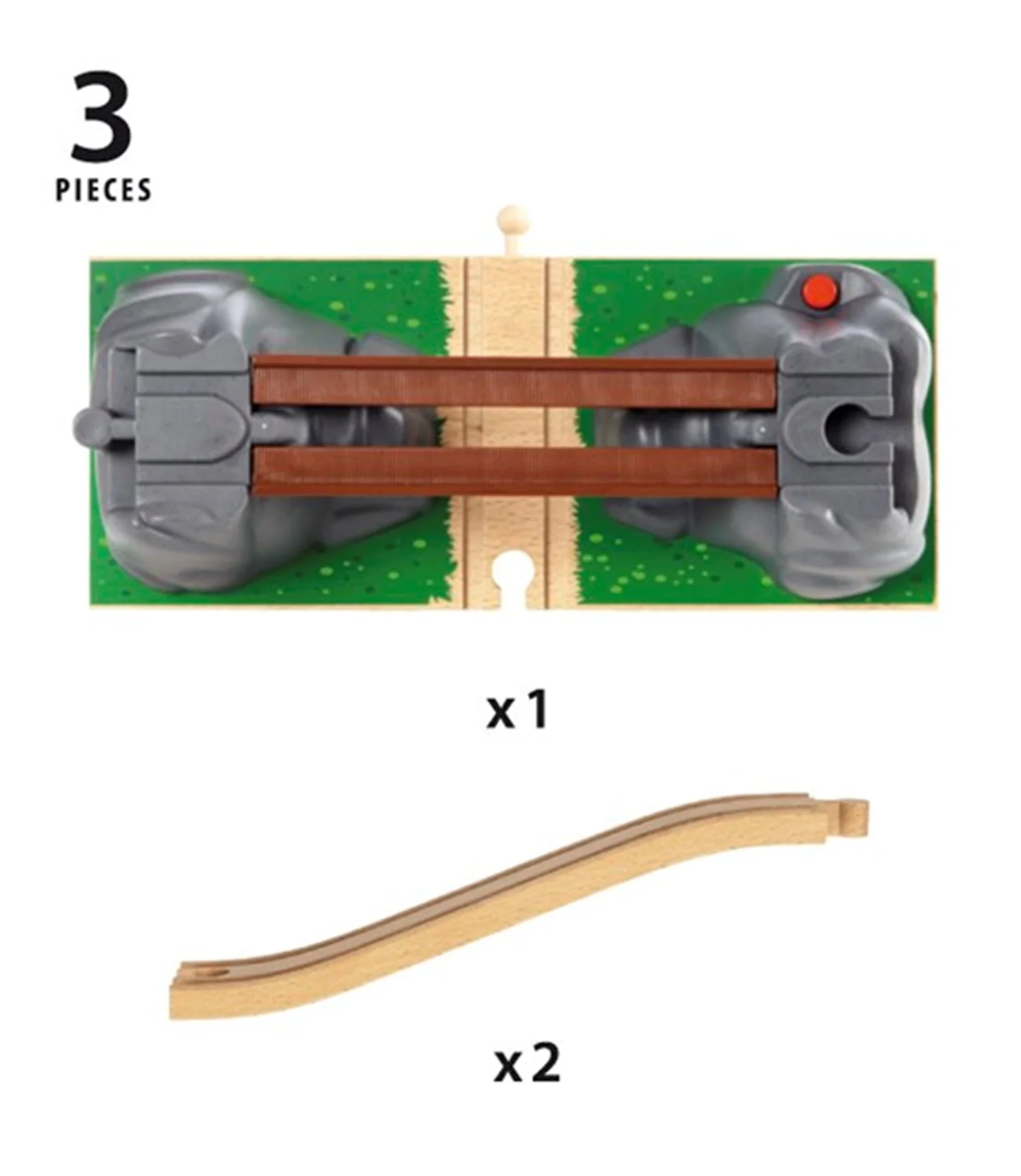 33391 BRIO WORLD - Collapsing Bridge for Railway - Image 3